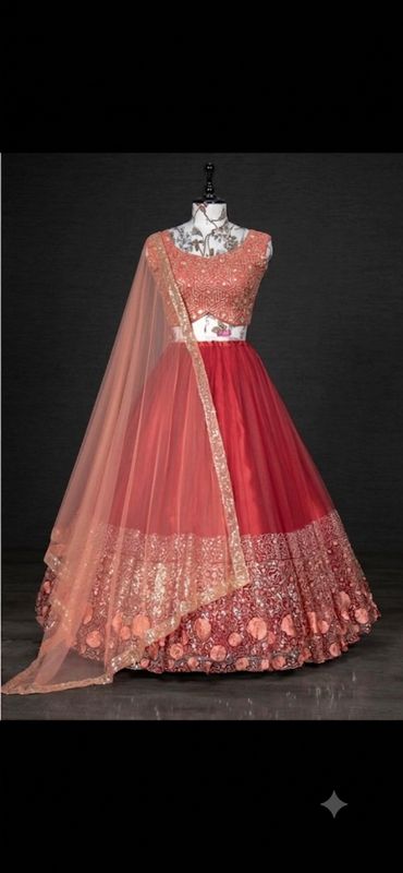 Net Lehenga  set