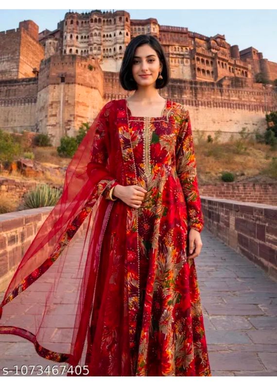 Gown duppata set