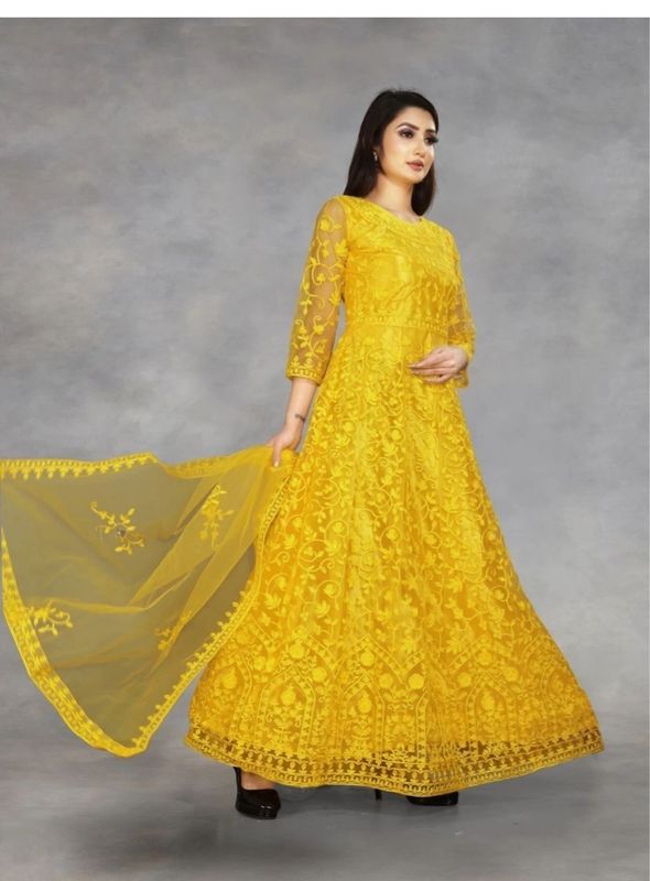 Gown duppata set