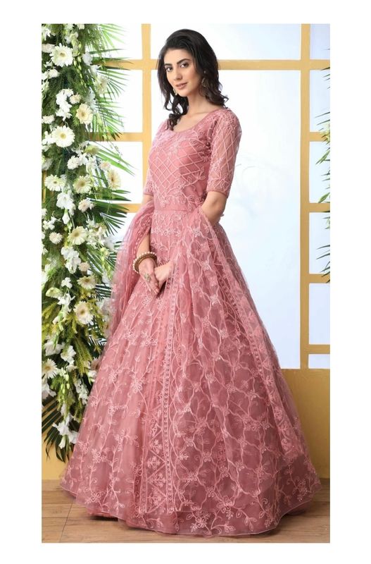 Designer gown duppta sets
