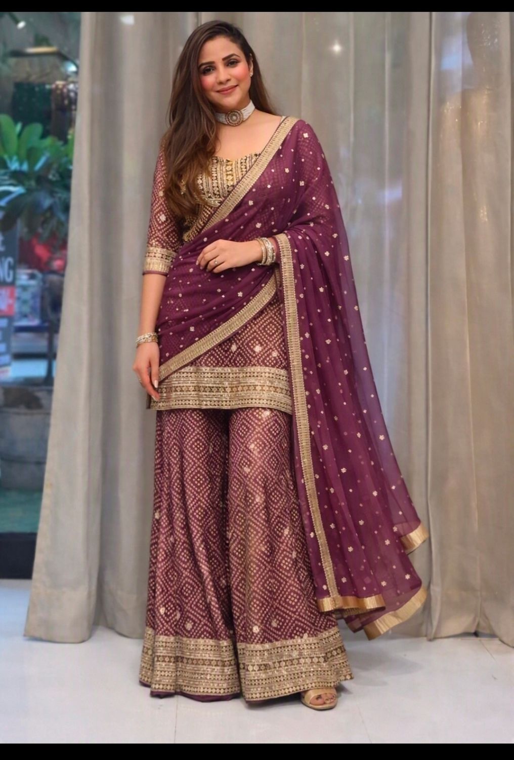 Palazzo suit set