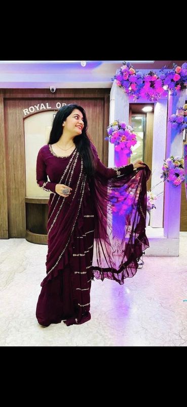 Lehenga saree set