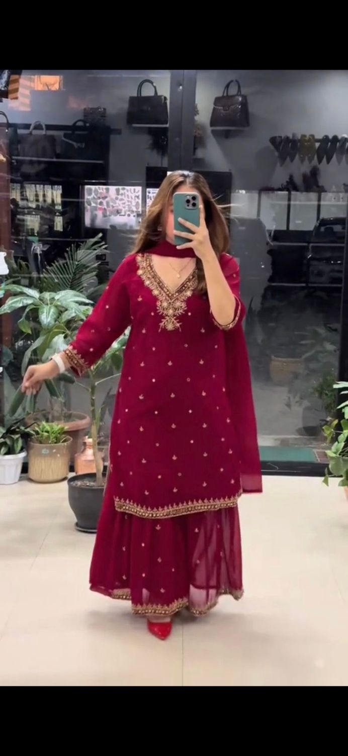 Palazzo suit set