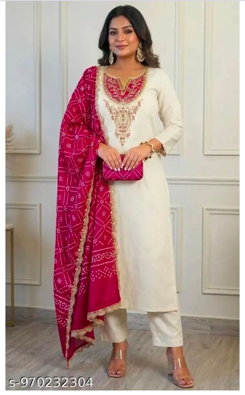 Straight salwaar set