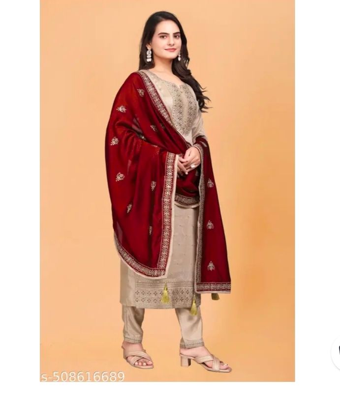 Straight salwaar set