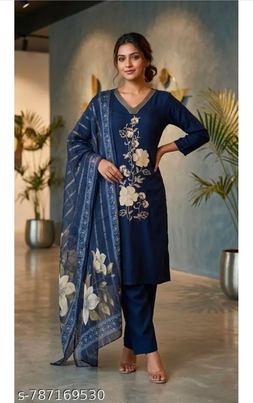 Straight salwaar(afgani) set