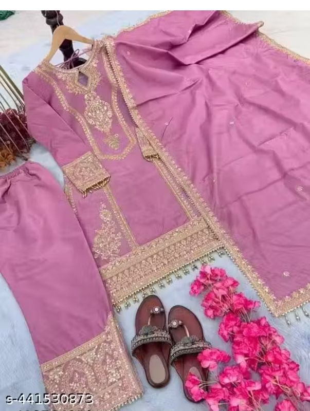 Straight salwaar set