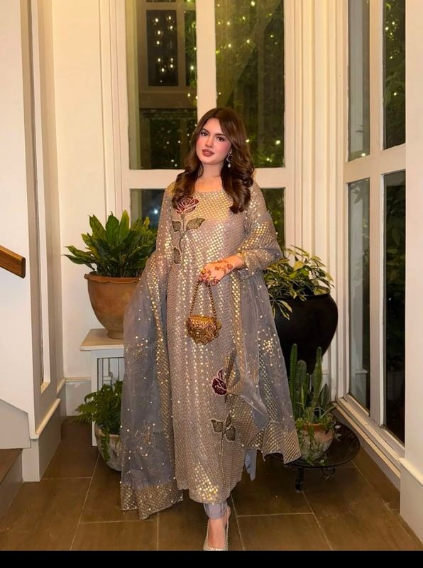 Straight salwaar set