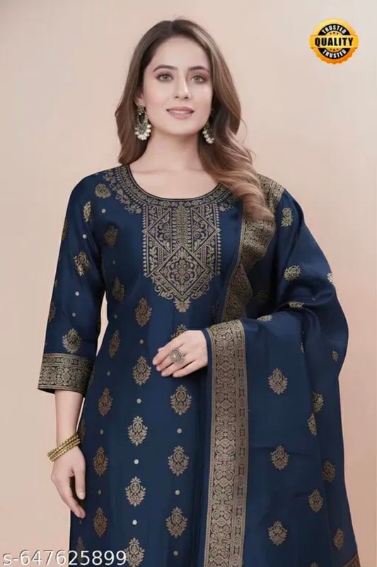 Straight salwaar set