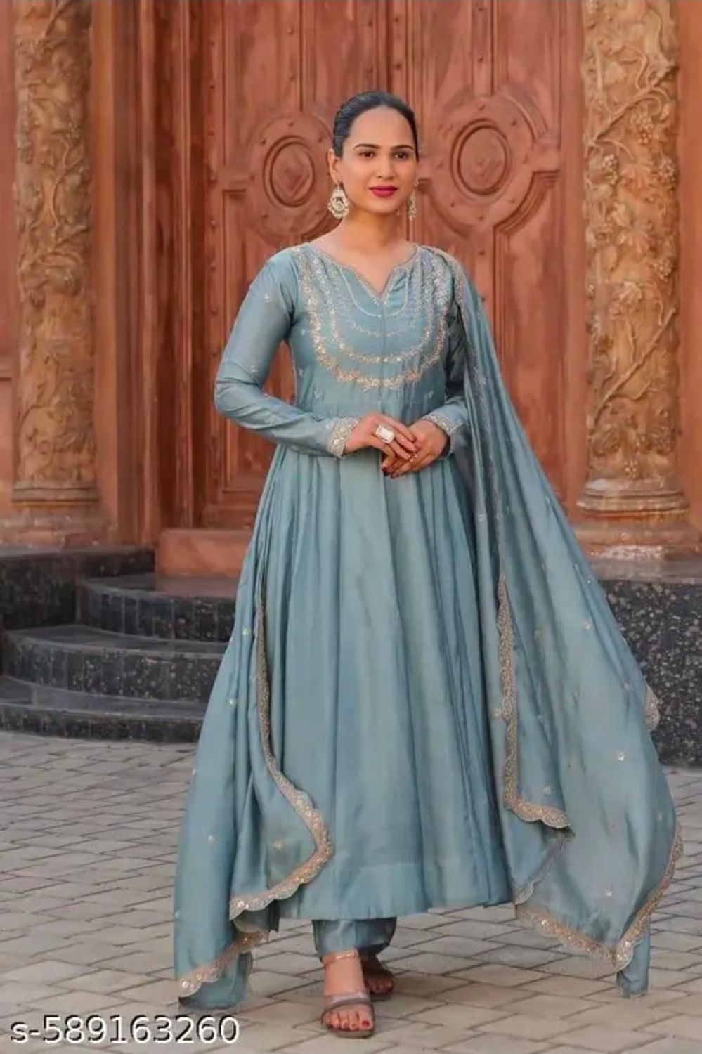 Anarkali salwaar suit