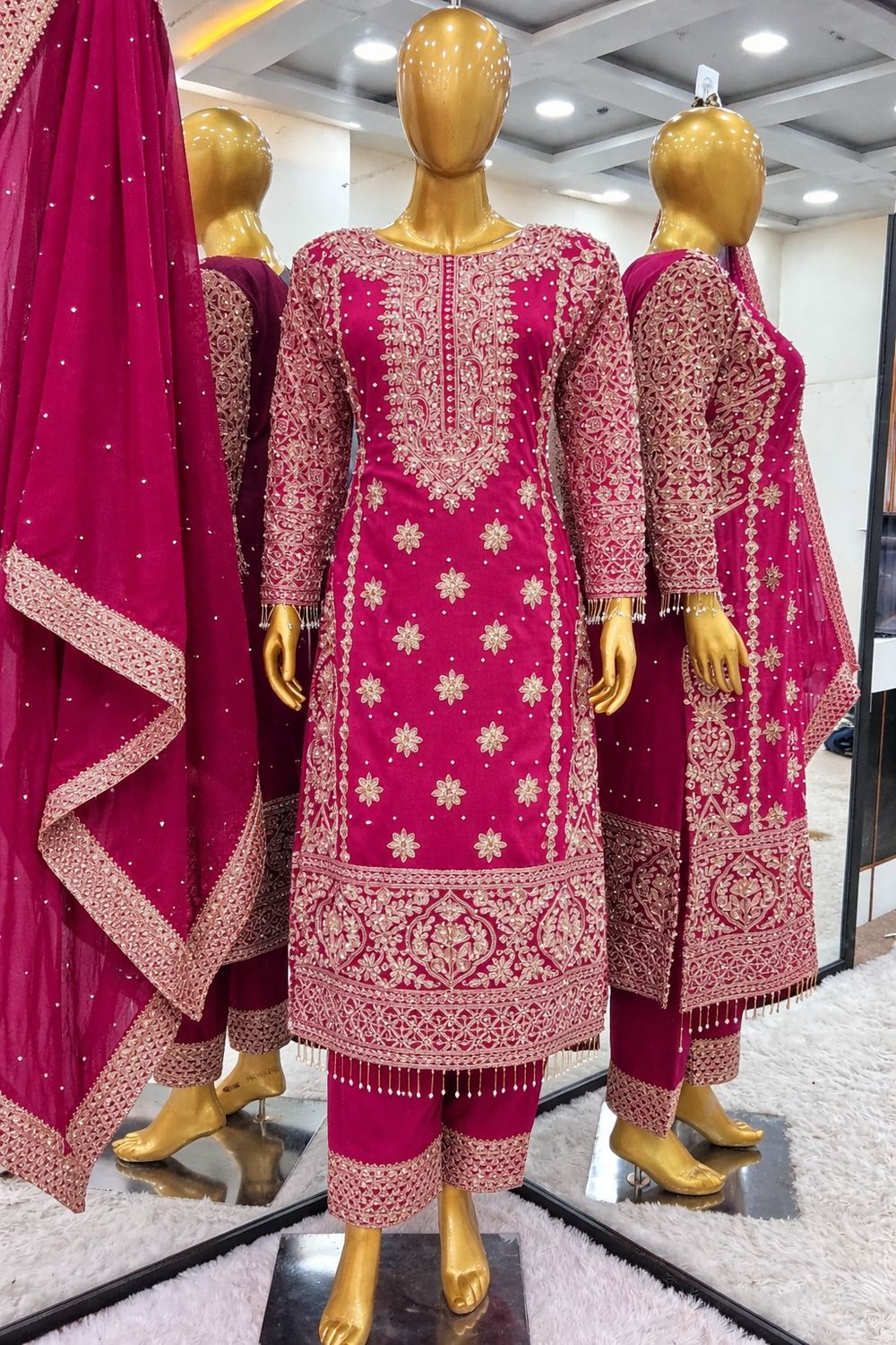 Straight salwaar set