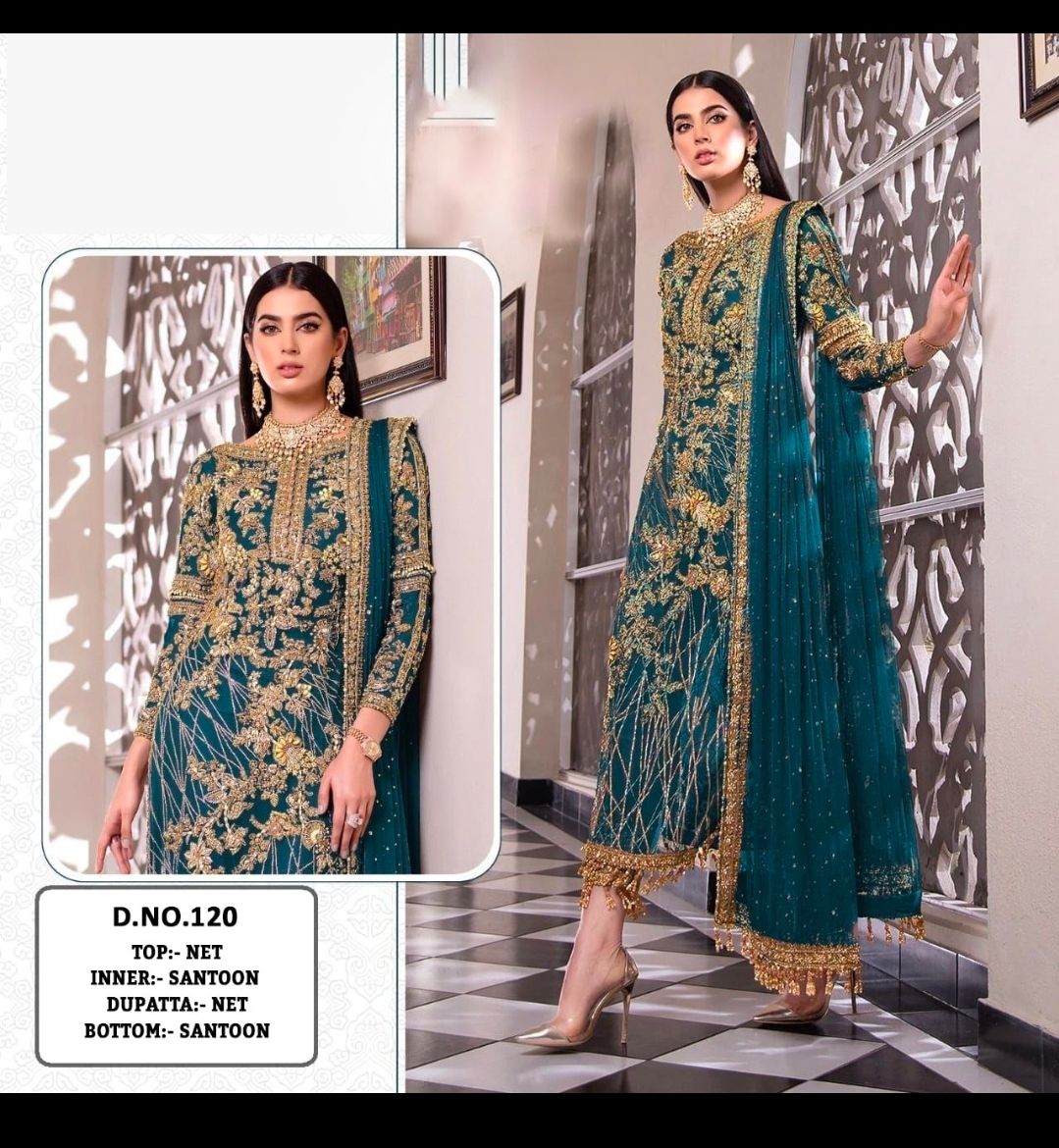 Designer Straight salwaar set