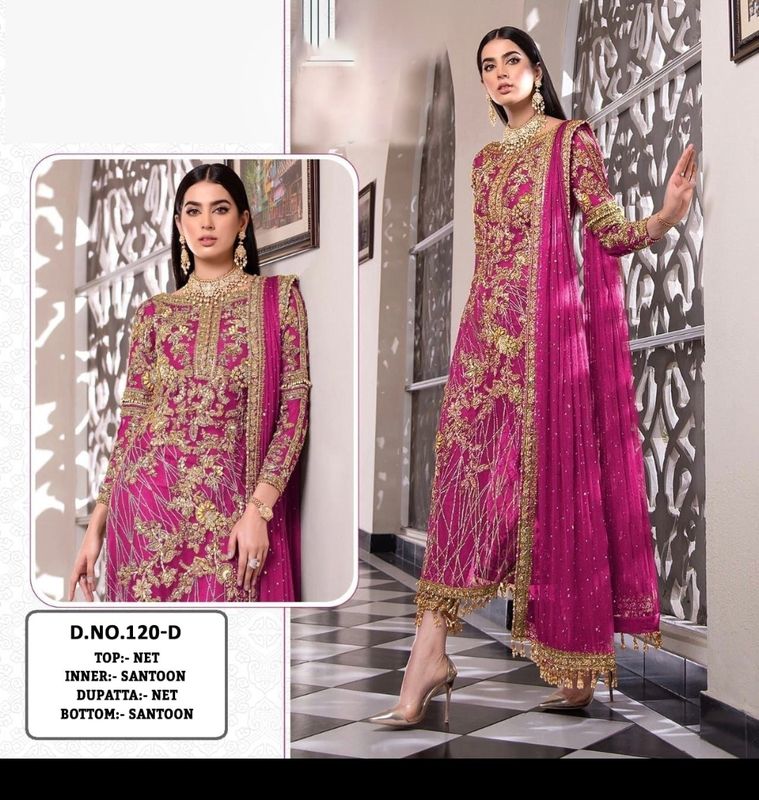 Designer Straight salwaar set