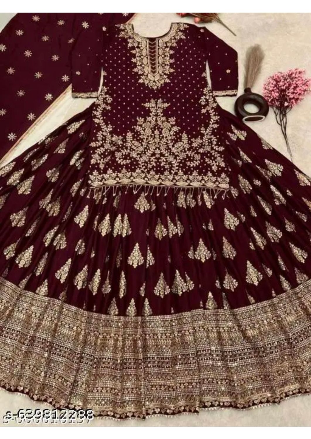 Long top Lahenga  set