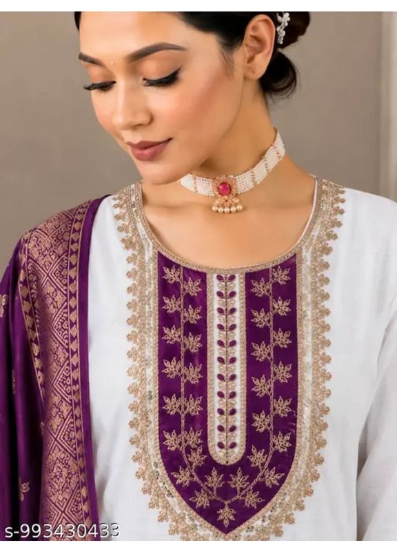 Straight salwaar set