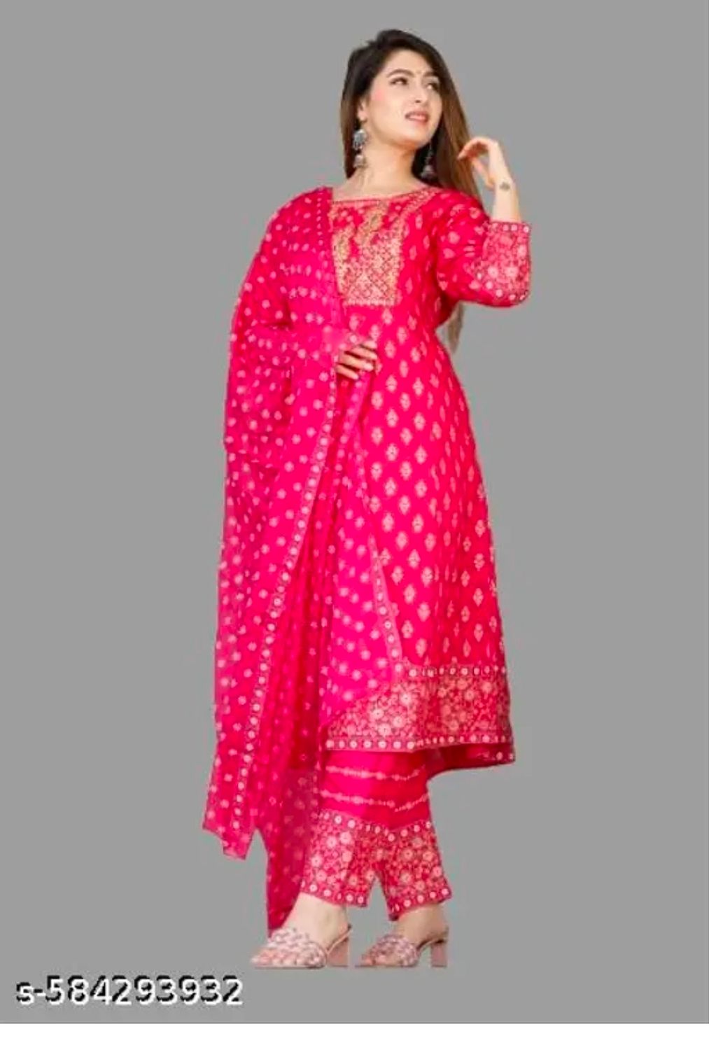 Anarkali set (plus sizes)