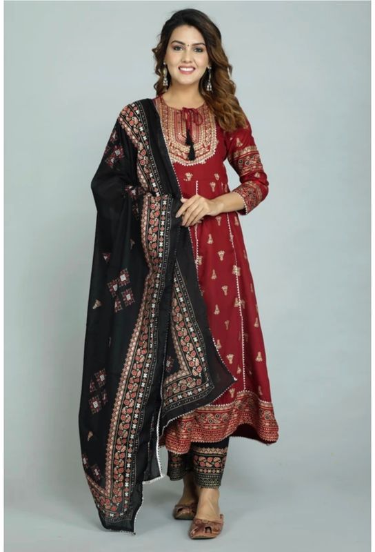 Anarkali set (plus sizes)