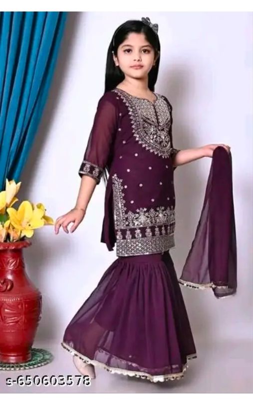 Girls sharara set