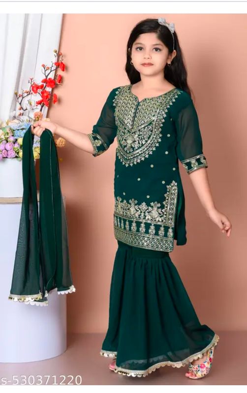 Girls sharara set