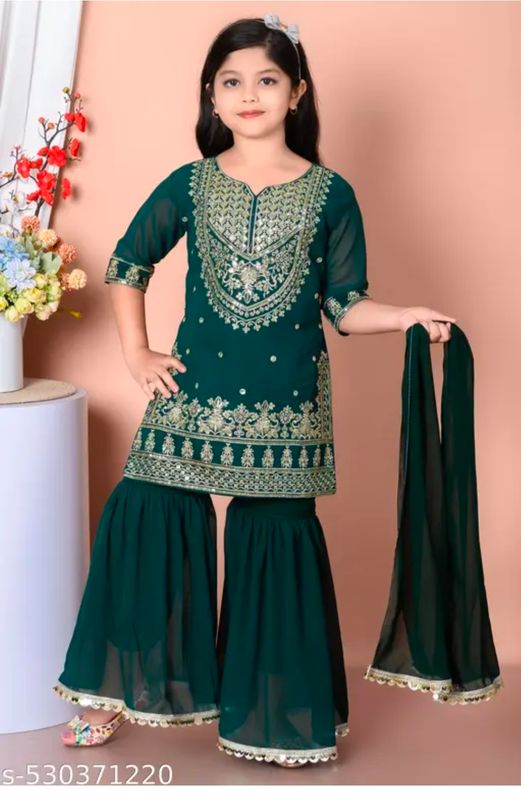 Girls sharara set
