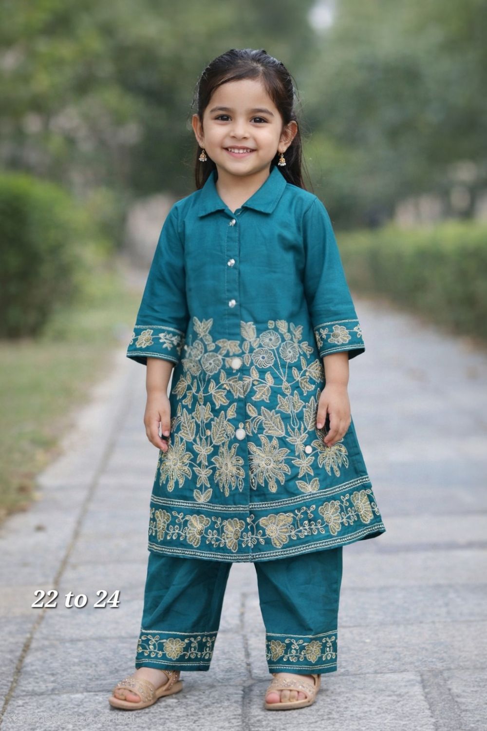 Girls kurti set