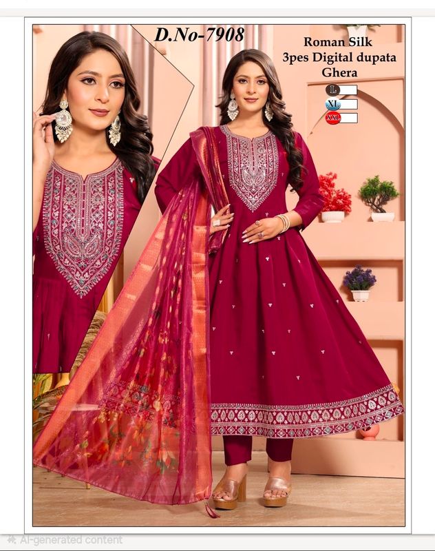 Anarkali salwaar suit