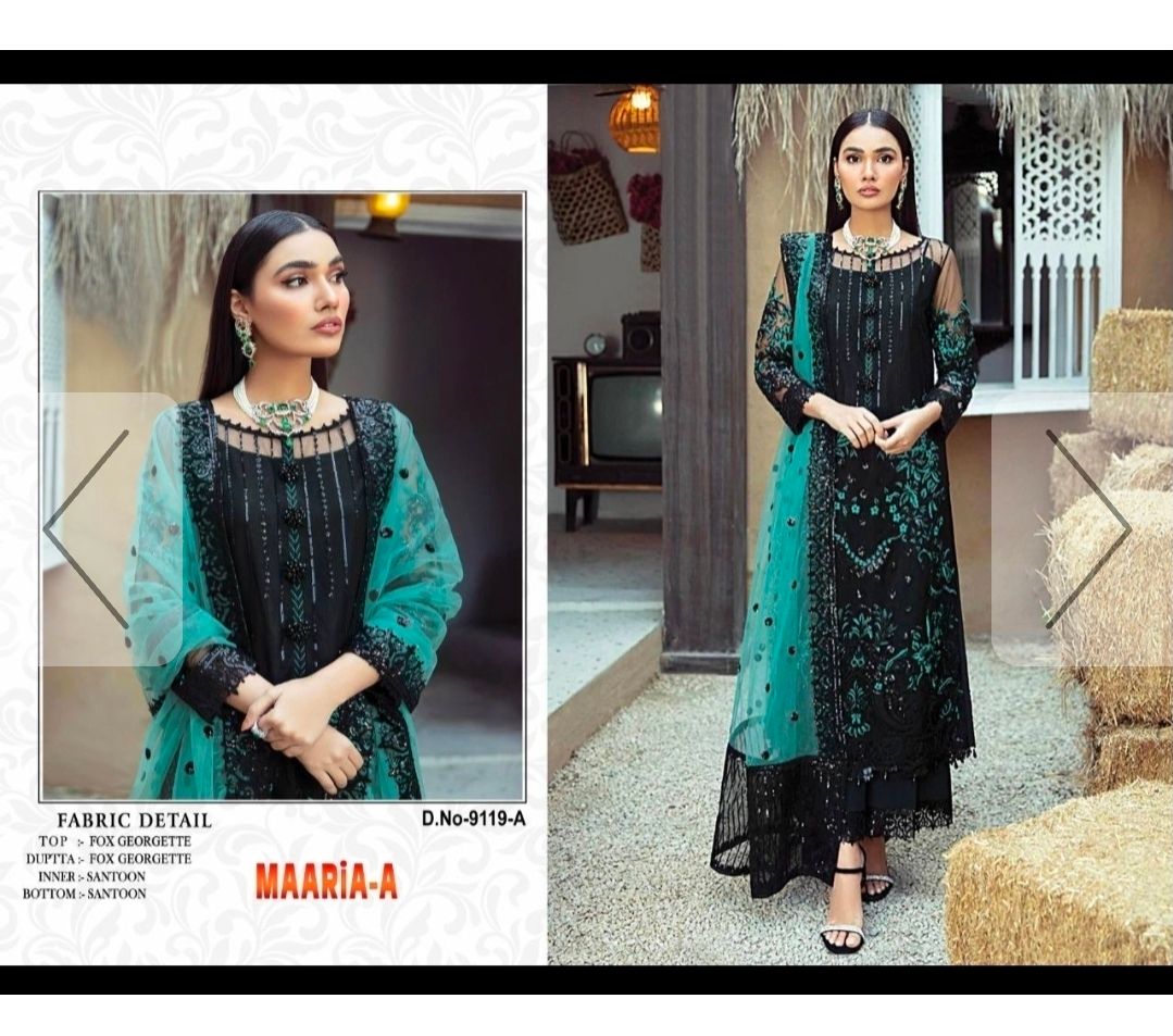 Designer Straight salwaar set