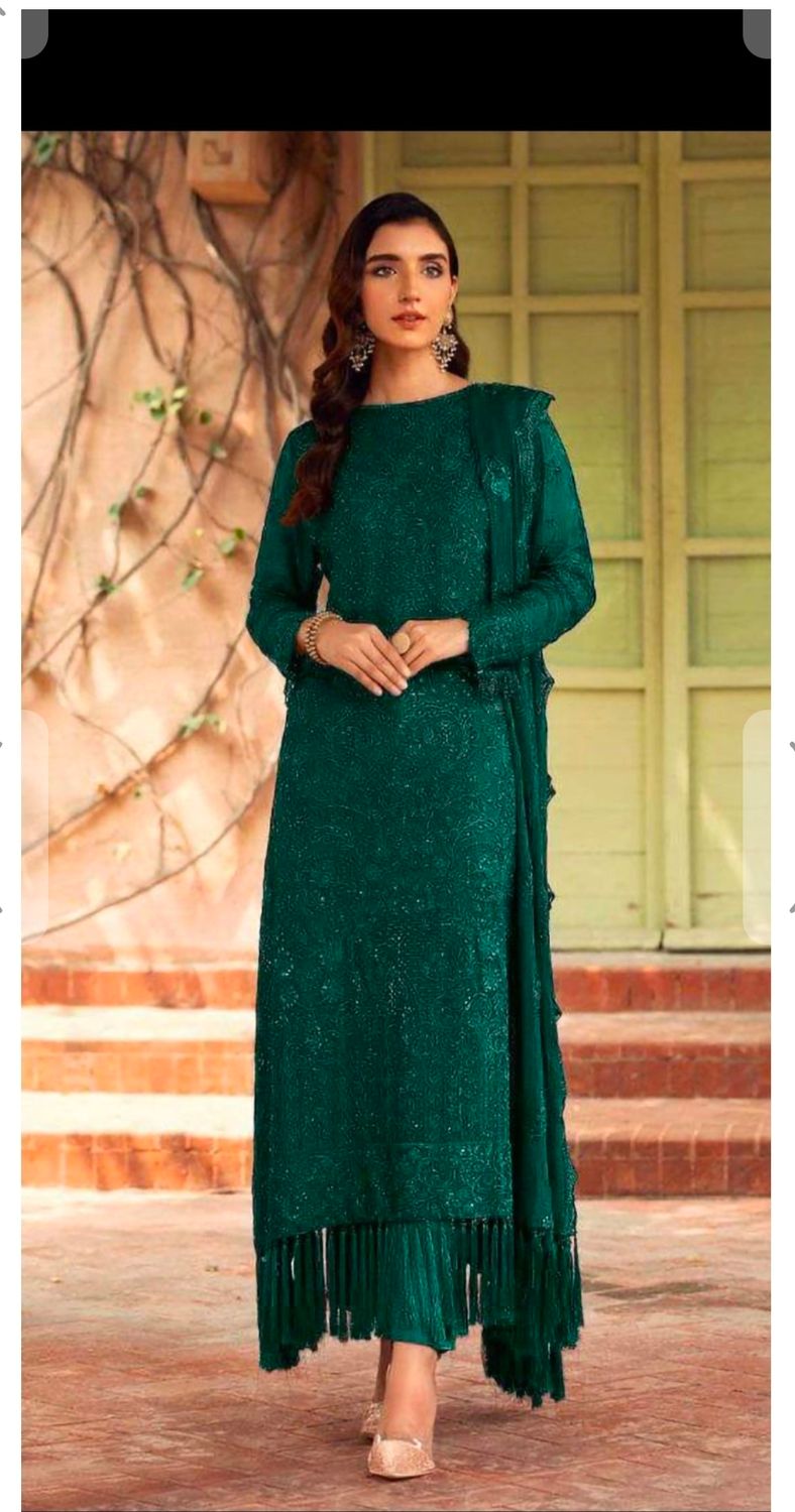 Designer Straight salwaar set