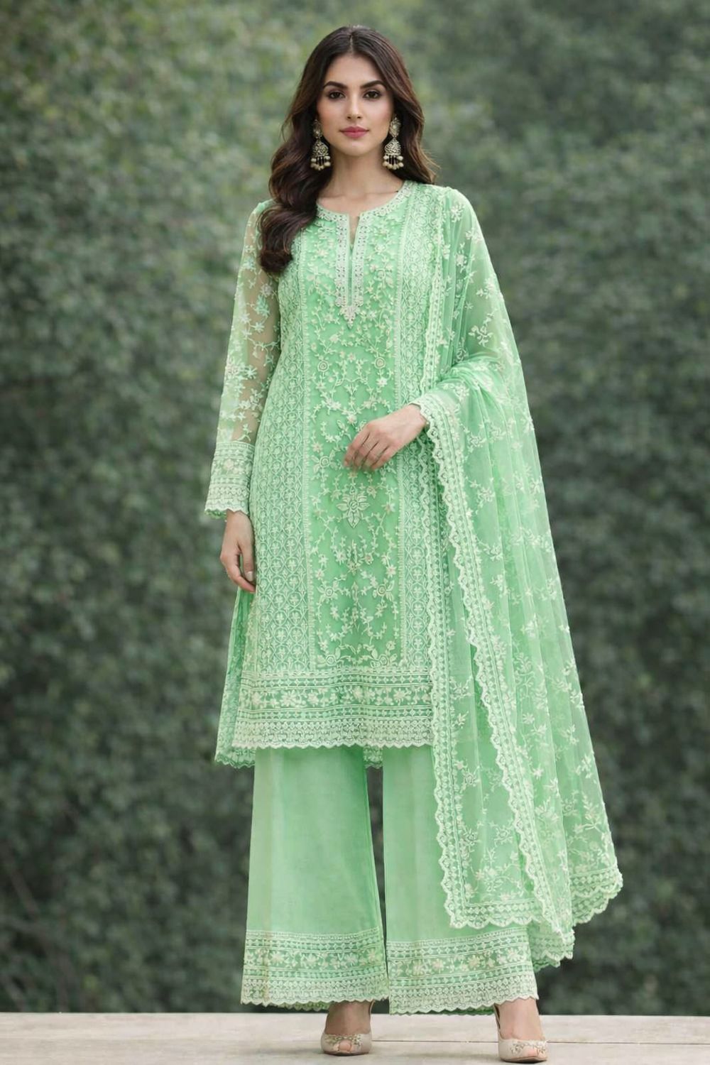 Designer Straight salwaar set