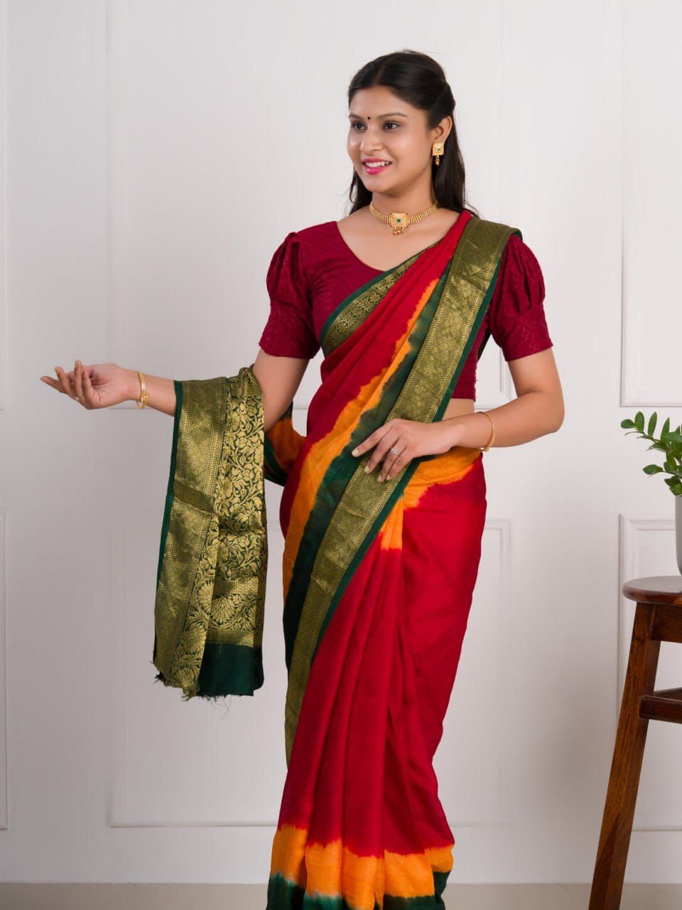 Silk Blend Saree