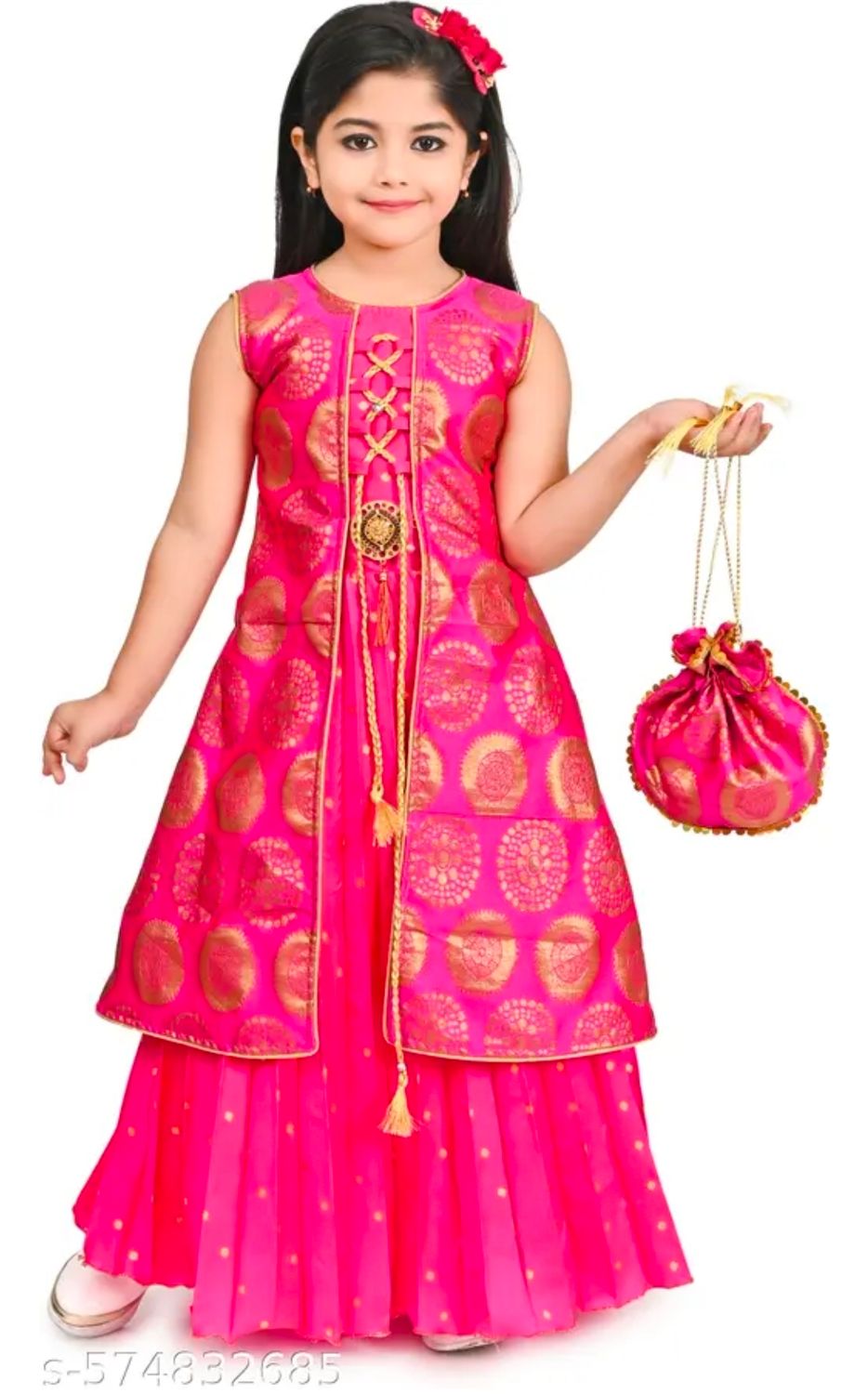 Girls dress gown