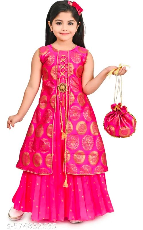 Girls dress gown