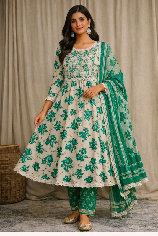 Anarkali Flared set