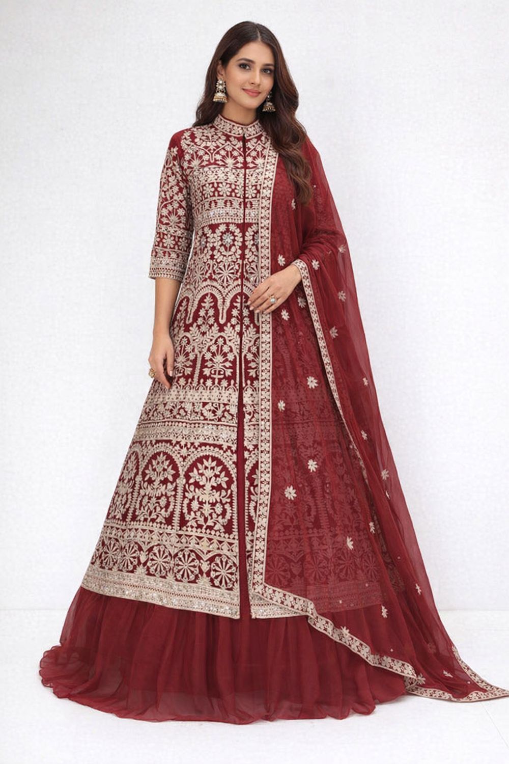 Long Top Lahenga  set