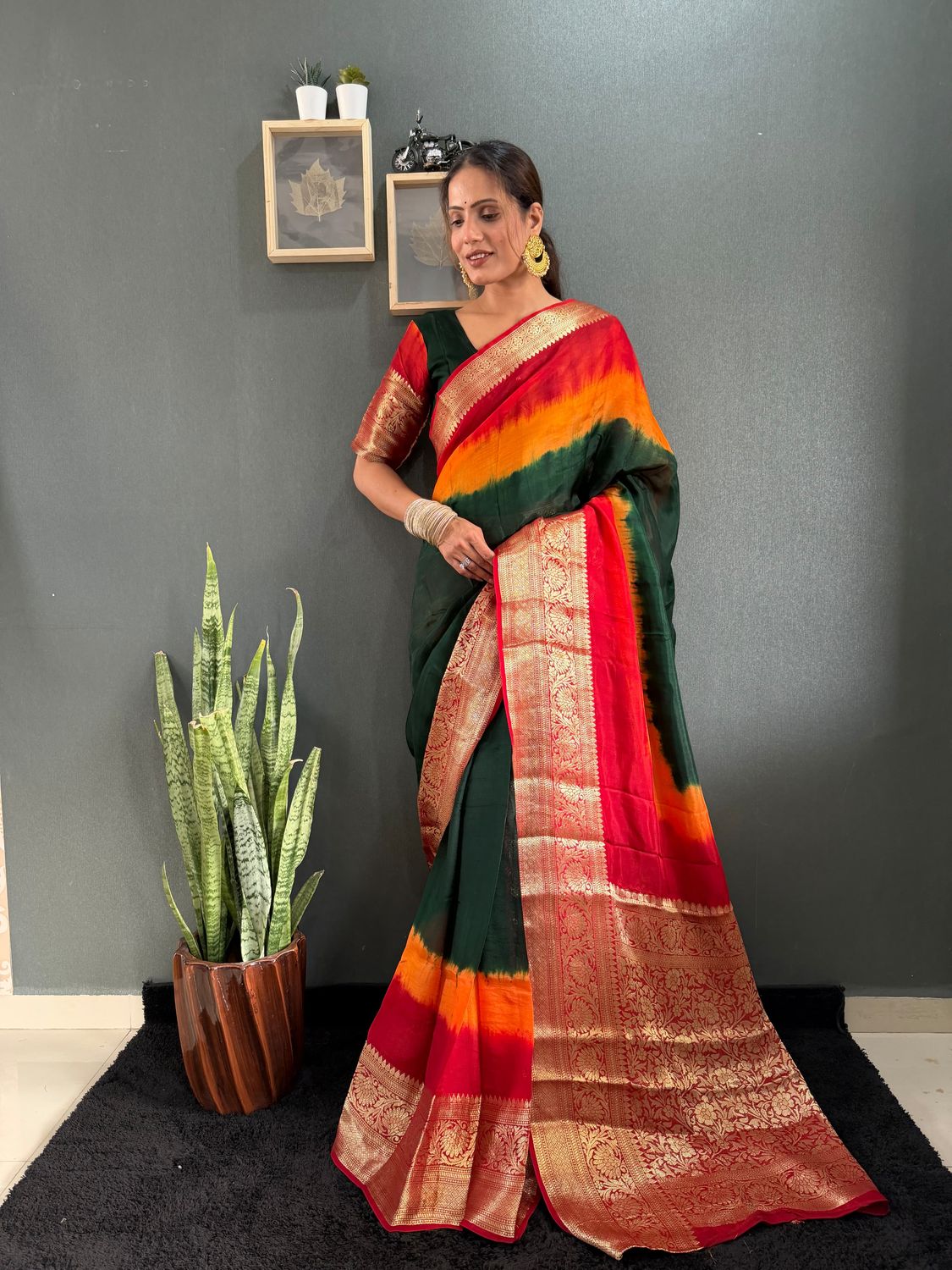 Ready to wear saree gown