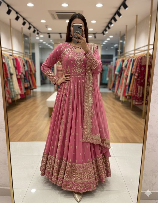 Gown duppata set