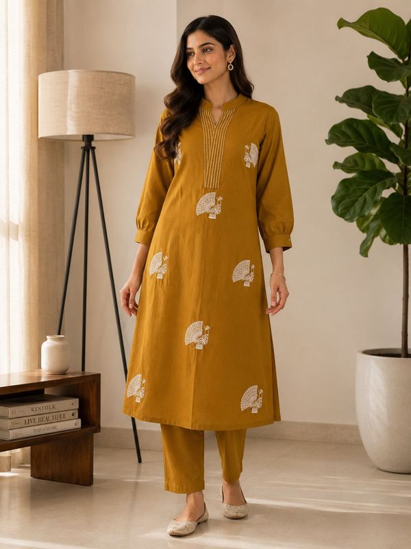 Cord set/kurti pant set