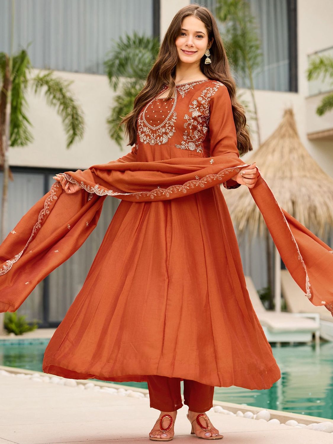 Anarkali salwaar suit