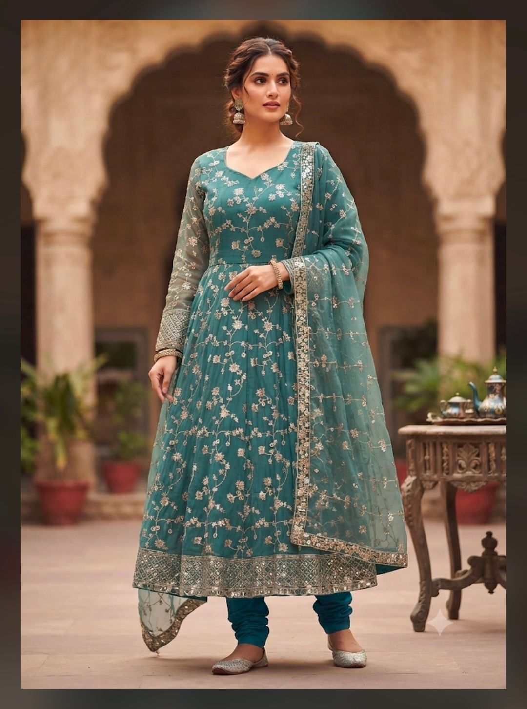 Anarkali salwaar suit