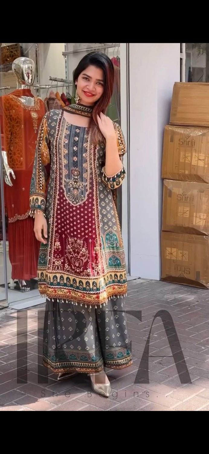 Palazzo suit set