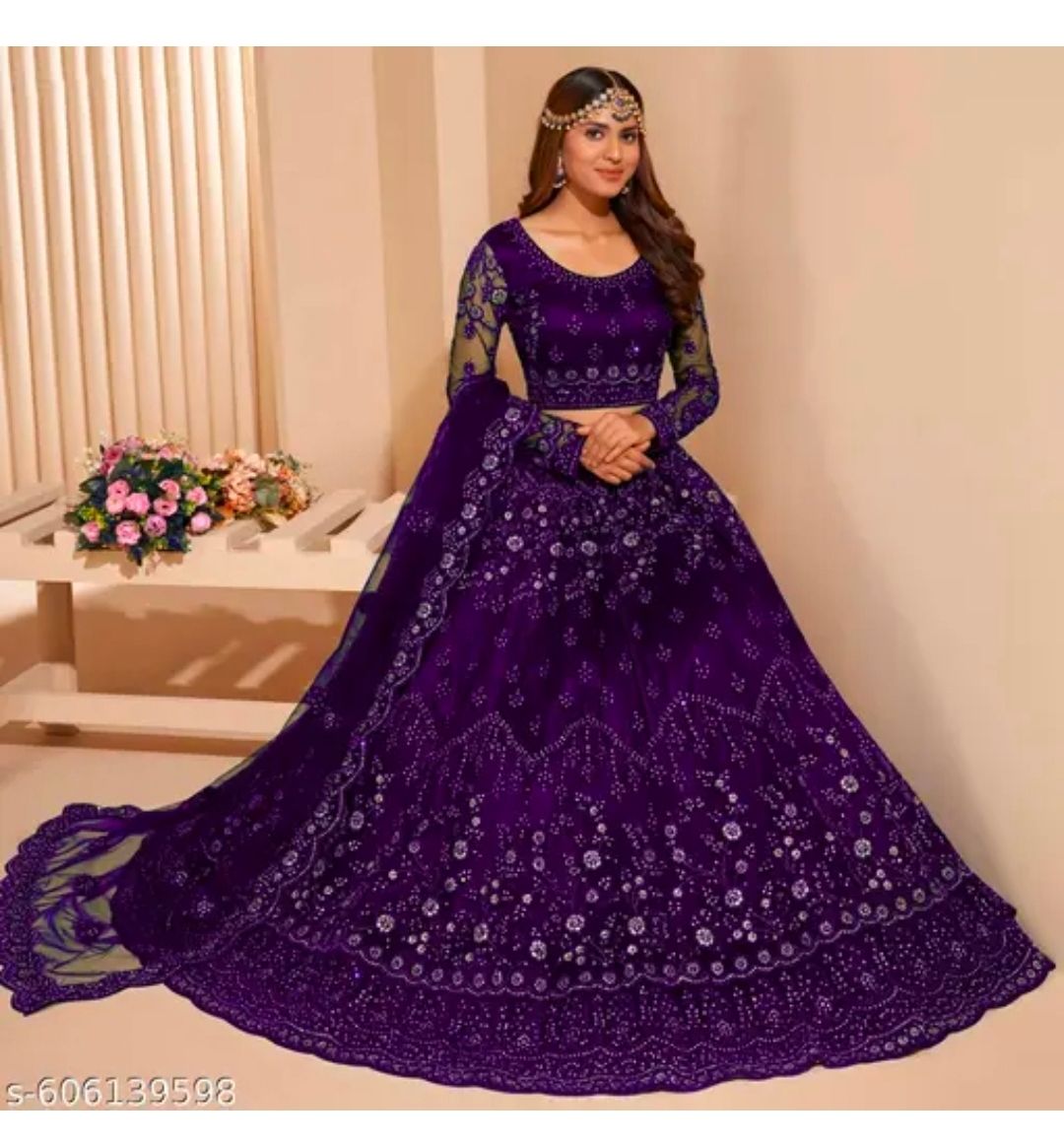 Net Lehenga  set