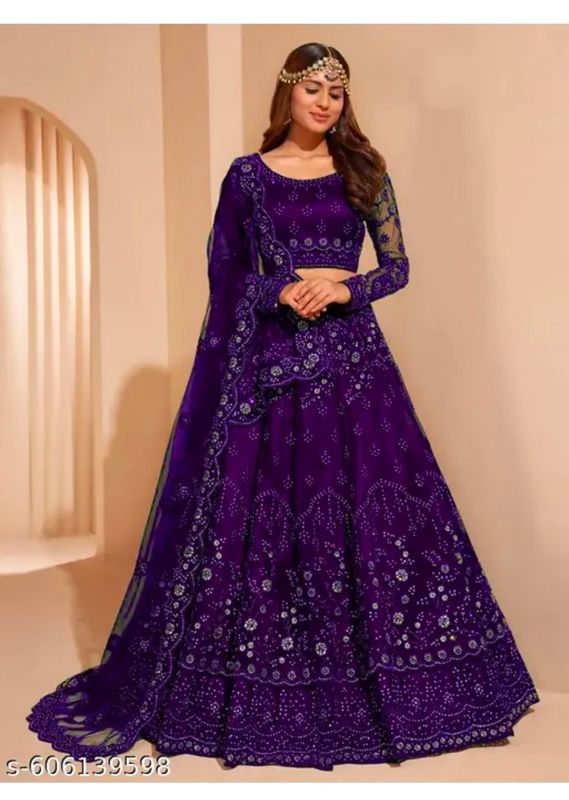 Net Lehenga  set