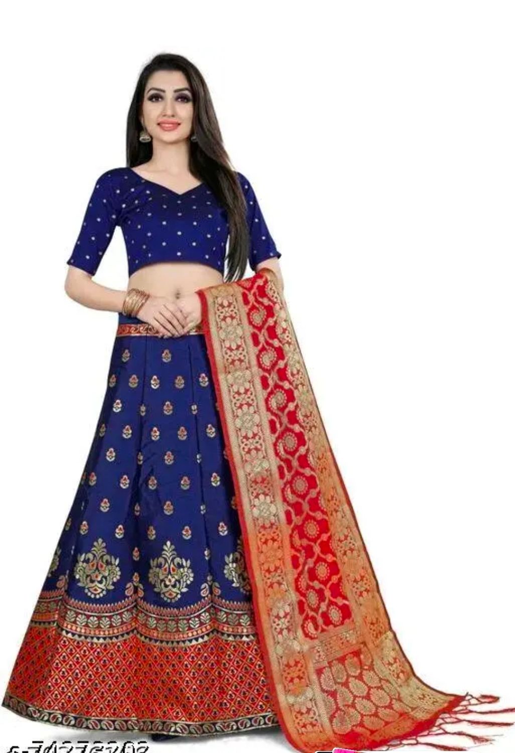 Silk lahenga  set