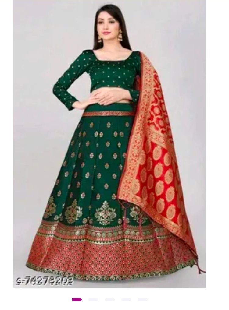 Silk lahenga  set