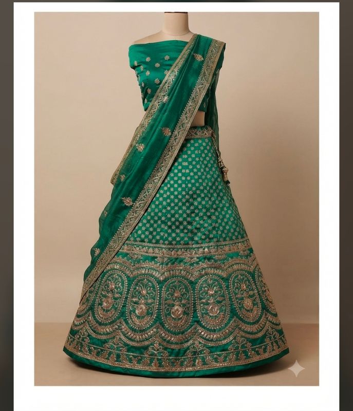 Silk lahenga  set