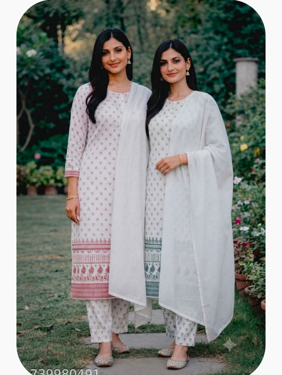 Straight salwaar set
