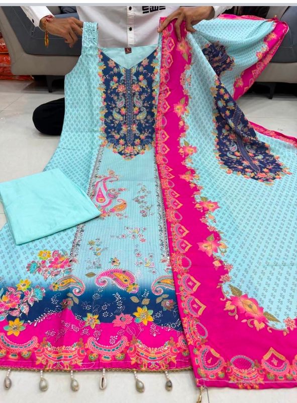 Straight salwaar set