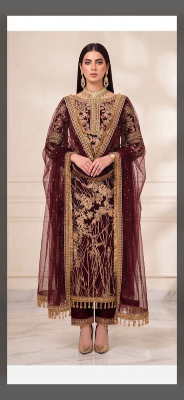 Designer Straight salwaar set