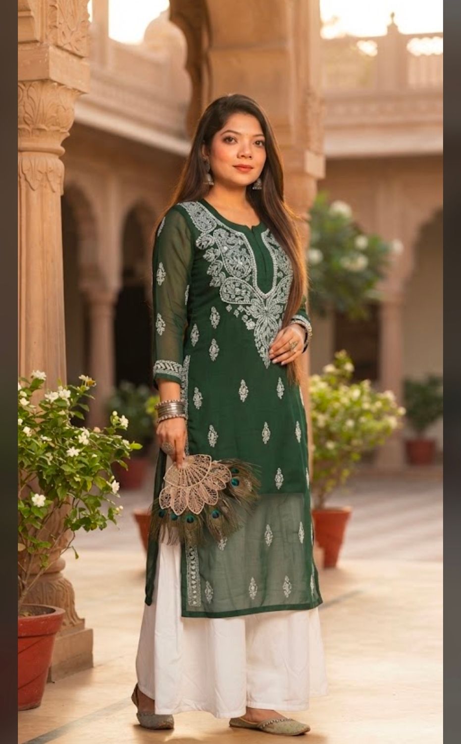 Kurti Sharara set