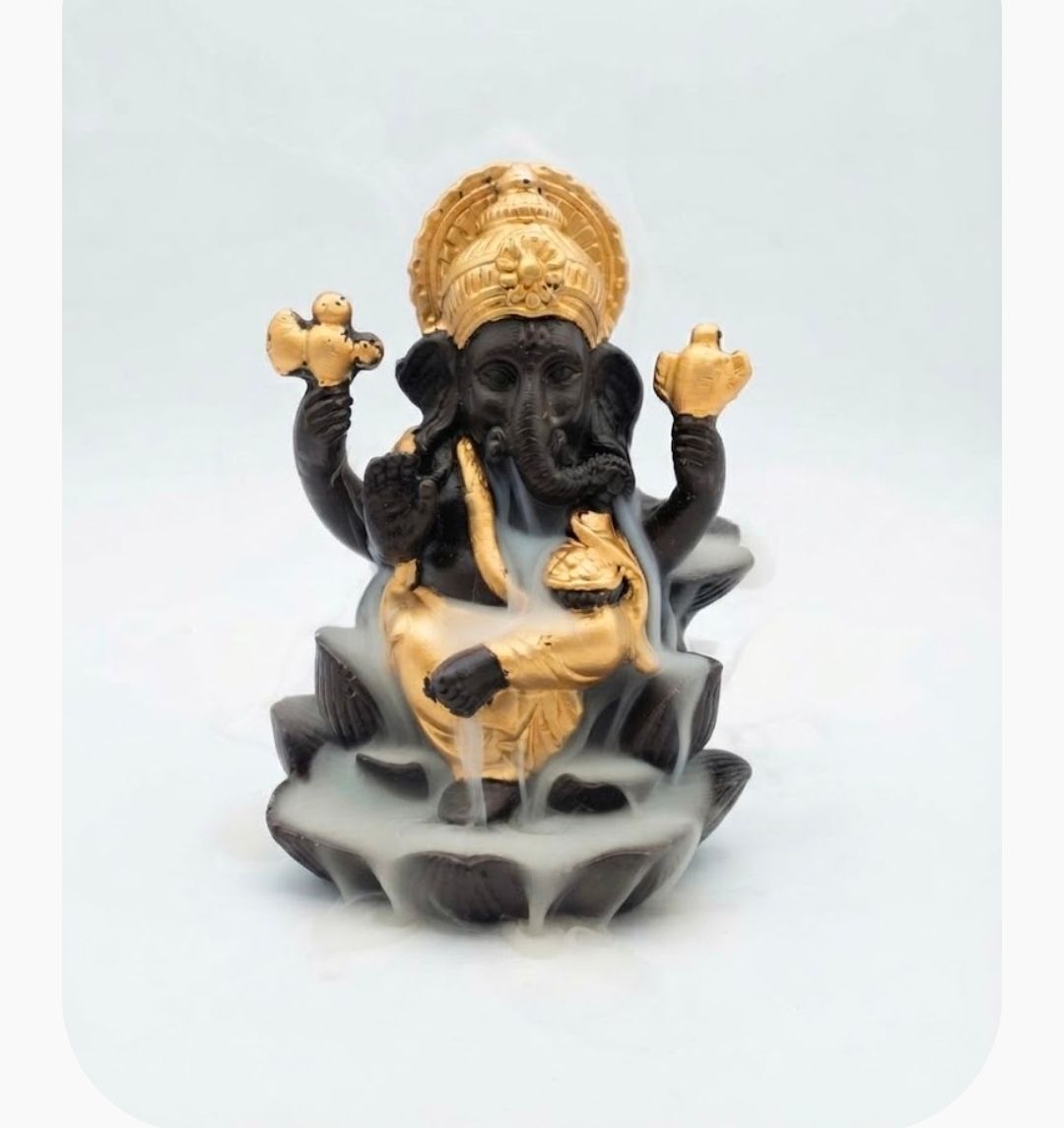 Ganesha smoke fountain